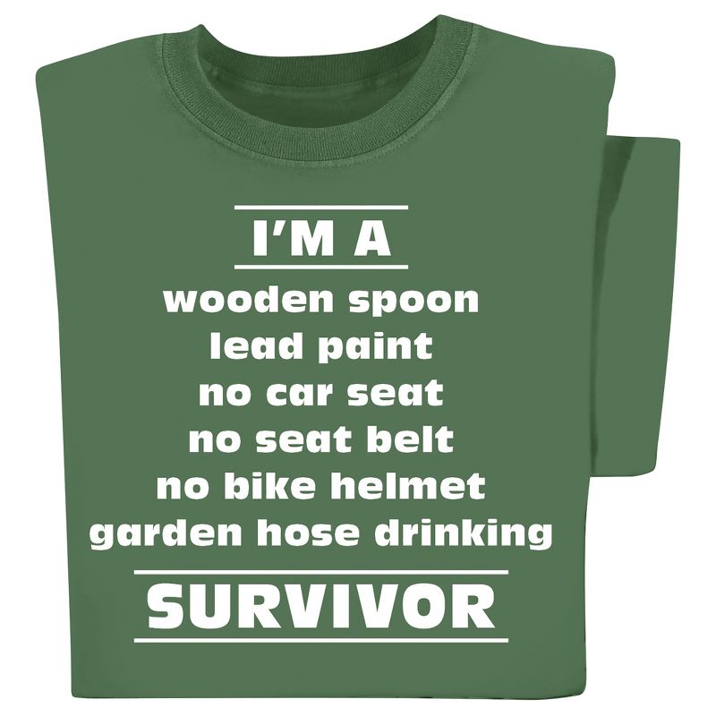 Collections Etc I'm A Survivor T-shirt, 2 of 5