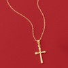 Ross-Simons Child's 14kt Yellow Gold Cross Necklace - 3 of 4
