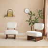 Dexmalle Modern Lounge Chair With Wood Finish - 3 of 4