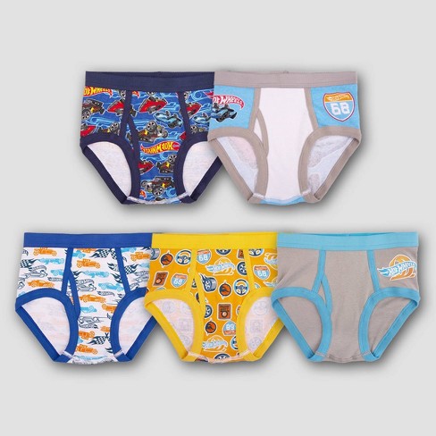 Boys' Hot Wheels 5pk Underwear : Target