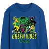 Men's - Marvel - St. Patrick's Day Green Vibes Only Long Sleeve Graphic T-Shirt - 2 of 4