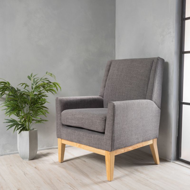 Aurla Upholstered Chair - Christopher Knight Home, 3 of 8