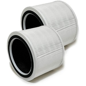 Nispira Core 200S 3-in-1 HEPA Activated Carbon Filter Replacement For LEVOIT Air Purifier Core 200S-RF, 2 Packs - 1 of 4