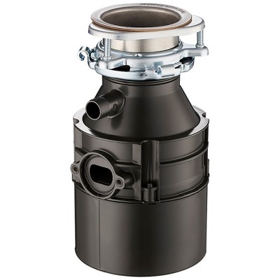 Badger Series 1/2 HP Continuous Feed Garbage Disposal in Gray Enamel