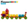 PICASSO-TILES 103 PC Train Theme Hedgehog Building Blocks Set, STEM Toys for Kids 3+ - 3 of 4