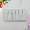 Unique Bargains Candy Mould 6-Cavity Animal Faces Candy Mould 6 Different Designs Hand Wash 8.31"x4.21"x0.55" 1 Pc - 2 of 4