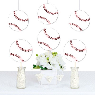 Big Dot of Happiness Batter Up - Baseball - Decorations DIY Baby Shower or Birthday Party Essentials - Set of 20