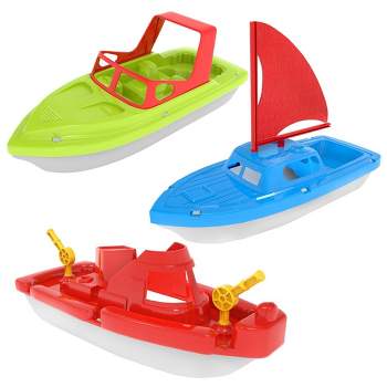 Fun Little Toys Assorted Boat Bath Toys, 3 pcs
