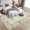 Acekool 2x6 Vintage Washable Rug – Non-Slip Distressed Runner for Kitchen, Hallway & High-Traffic Areas - 2 of 4