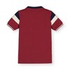 Hope & Henry Boys' Short Sleeve Henley Tee (Dark Red, 3-6 Months) - 3 of 4