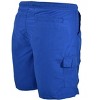 Falcon Bay Men's Rick's Cafe Solid Color Cargo Pocket Swim Trunk - 2 of 3