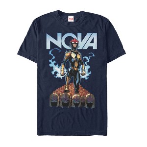 Men's Marvel Nova Helmet T-Shirt - 1 of 4
