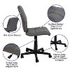 Emma and Oliver Mid-Back Quilted Vinyl Swivel Task Office Chair - 3 of 4