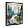 Stupell Industries Watercolor Creek Landscape, 17" x 21" - 3 of 4