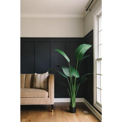 Eternal Paradise 60" Potted Bird of Paradise Artificial Floor Plant