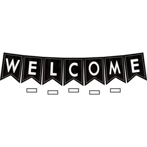 Teacher Created Resources® Modern Farmhouse Pennants Welcome Bulletin Board Set - 1 of 1