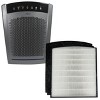 Hunter HP850 Air Purifiers for Home Large Room and Bedroom. UV Value Bundle w/Extra Filter - 2 of 4
