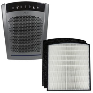 Hunter HP850 Air Purifiers for Home Large Room and Bedroom. UV Value Bundle w/Extra Filter - 1 of 4