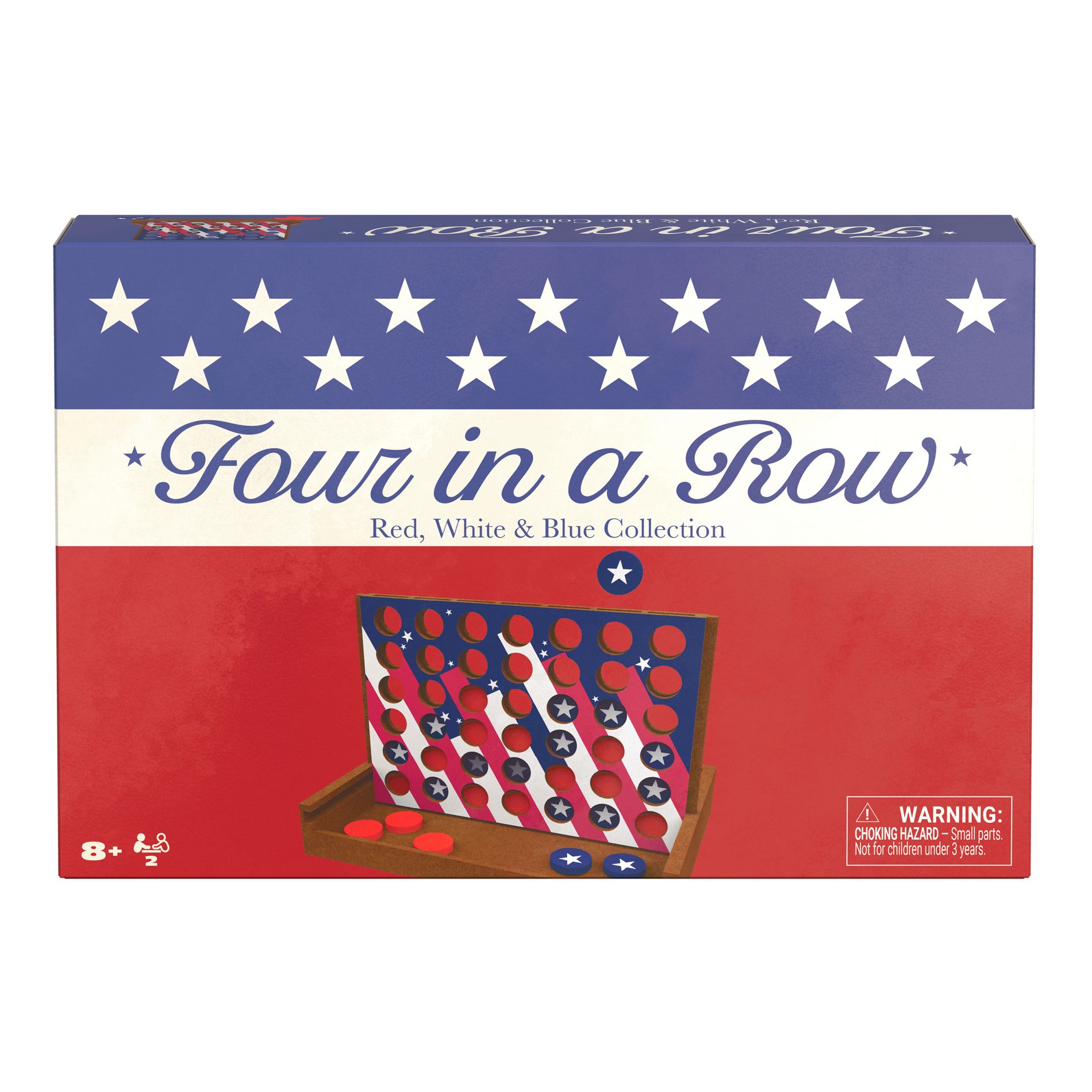 Four in a Row, Americana Collection in Red, White and Blue (Target Exclusive)