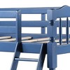 NicBex Twin Over Twin Bunk Bed with Safety Guardrail,Loft Bed with Built-in Ladder and Converts to 2 Beds,Noise Reduced Bunk Beds for Bedroom - 4 of 4