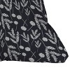 16"x16" Natalie Baca Clover and Dandelion Square Throw Pillow Navy - Deny Designs: Abstract Woven Polyester, Removable Zippered Cover - 2 of 4