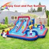 Costway Inflatable Water Slide Park Kids Bounce House Splash Pool without Blower - 3 of 4