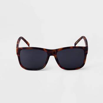 Men's Tortoise Shell Square Sunglasses - Goodfellow & Co™ Brown