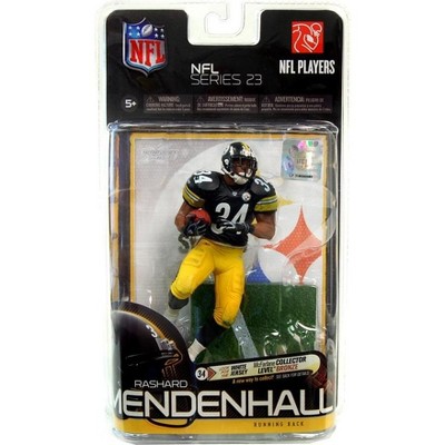 MCFARLANE NFL STEELERS RB RASHARD MENDENHALL CL VARIANT 2740/3000 2 FIGURE  LOT