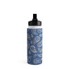 Cynthia Haller Classic blue and gold paisley Water Bottle - Society6 - 3 of 4