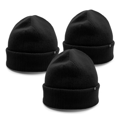 Dalix Beanie Soft Knit 3 Pack Stretch Skully Warm Winter Ski