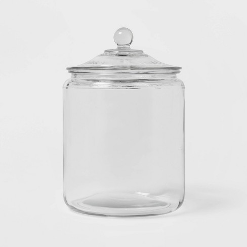 Candy Jar Set of 3 ,Apothecary Jar with Lid, Crystal Candy Jar, Decorative