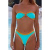 Moda Minx 'Turquoise' Bohemian Bay Kailani Bandeau Bikini Top - 4 of 4