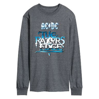 Men's AC/DC Razors Edge Album Long Sleeve Graphic T-Shirt