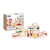 Guidecraft Sensory Rainbow Blocks - 18 pc. Set: 6 Water, 6 Sand and 6 Crystal Bead Blocks, Construction Building Toy Set for Kids - 2 of 4