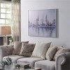 Carolina Living Cityscape Abstract Wall Art - Silver Frame - Large - 3 of 4