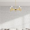 Livex Lighting Copenhagen 5 - Light Chandelier in  Satin Brass - 2 of 4