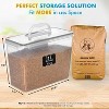 2 PC 11L Flour Sugar Storage Containers with Handl - 2 of 4