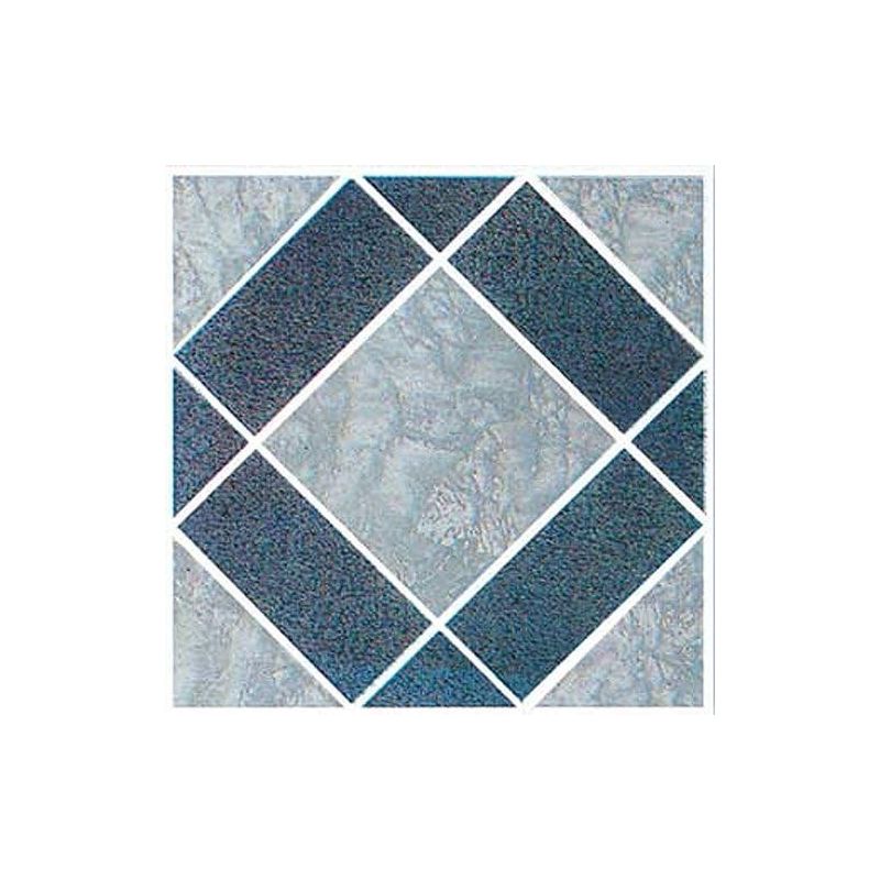 Self Adhesive 12-Inch Vinyl Floor Tiles, 20 Tiles - 12" x 12", Peel & Stick, DIY Flooring, 1 of 5