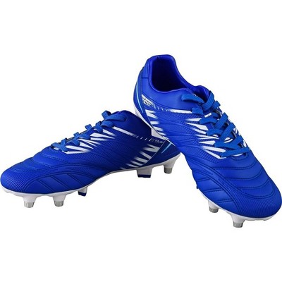 Vizari Men's Valencia Soft Ground Soccer Shoes - Blue/White, Size 13 — фото 2