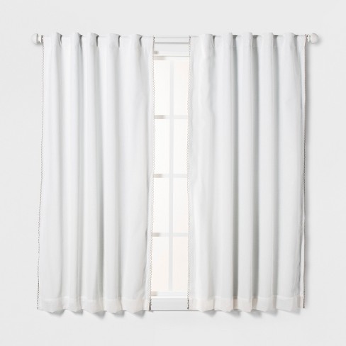 Loop Trim Blackout Window Curtain Panel Pillowfort Target