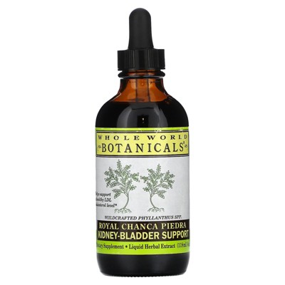 Whole World Botanicals Royal Chanca Piedra Kidney-Bladder Support, 4 oz (118 ml)