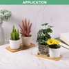 Unique Bargains Multipurpose Use Durable Reusable Plant Saucer - 4 of 4
