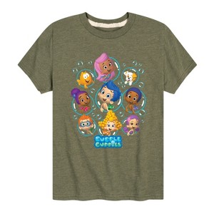 Boys' - Nickelodeon - Bubble Guppies Grid Short Sleeve Graphic T-Shirt - 1 of 4