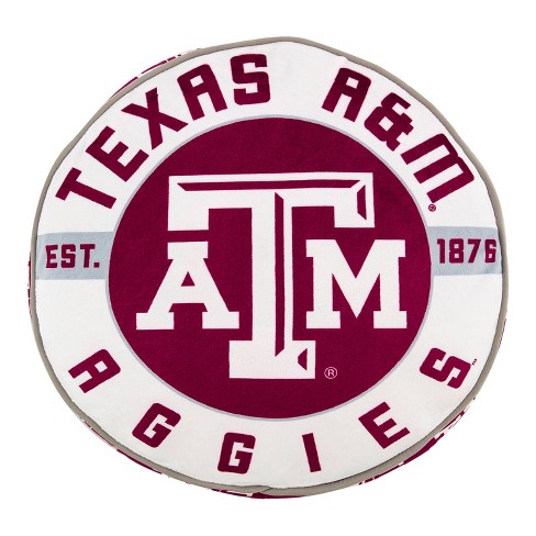 Texas A&M Aggies Poster Press Throw Pillow