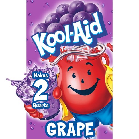 Kool Aid Unsweetened Grape - 0.14oz (makes 2qt) : Target