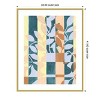 Amanti Art Checkered Cutting I by Grace Popp Wood Framed Wall Art Print - 4 of 4