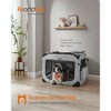 Feandrea 36 Inches Collapsible Soft Dog Crate | Portable Travel Crate for Dogs 50-70 lb | Indoor/Outdoor Use - 2 of 4