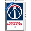 Trends International NBA Washington Wizards - Logo 21 Framed Wall Poster Prints - 3 of 4
