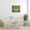 Stupell Industries Girl Following Bird Yellow Dress Vivid Green Landscape Canvas Wall Art - 2 of 4