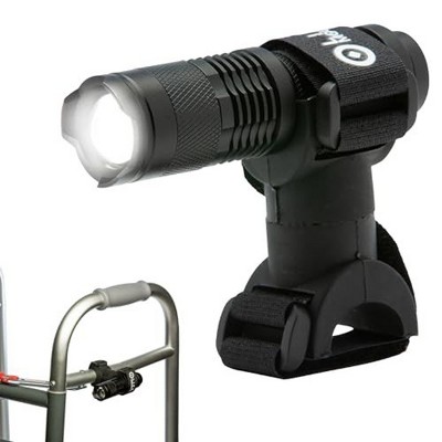 Life Mounts Universal Mounted LED Light For Mobility Devices - Accessory for Walkers, Wheelchairs, and Canes - Hands-Free